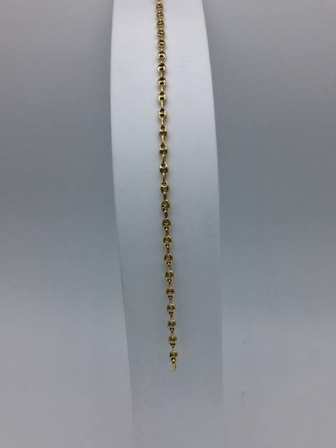 Bracelet grain de café or 750/1000ème occasion Or Ligne La Teste Bassin d'Arcachon