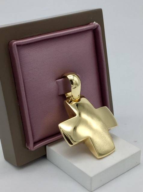 Pendentif croix or 750/1000ème occasion Or Ligne La Teste Bassin d'Arcachon