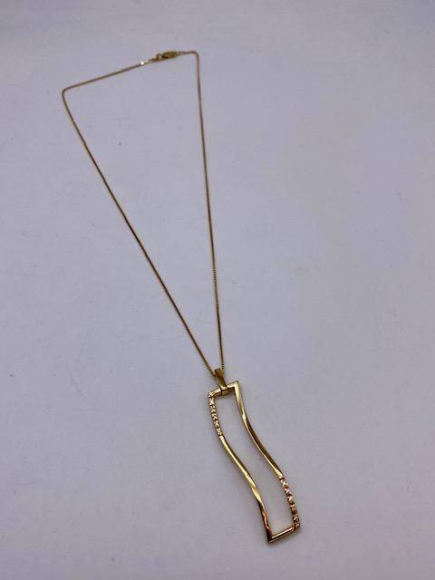 Ou acheter un collier en or 750/1000ème et diamants pas trop cher en Gironde? Chez Or Ligne à La Teste de Buch près de Bordeaux