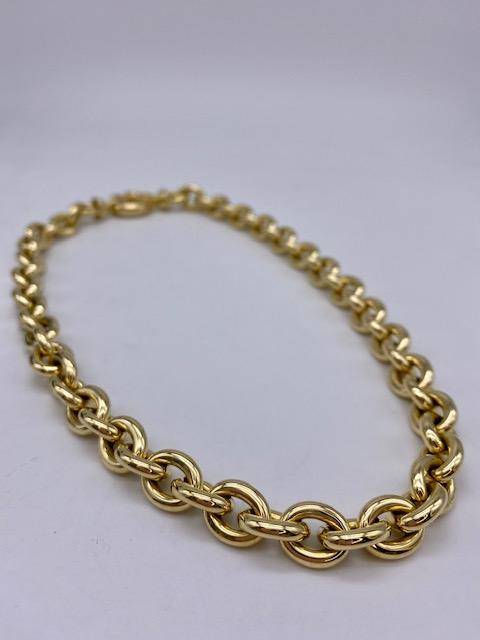 ou acheter un collier grosse maille forçat antillaise en or 750/1000ème dépôt vente près de Bordeaux chez Or Ligne à La Teste