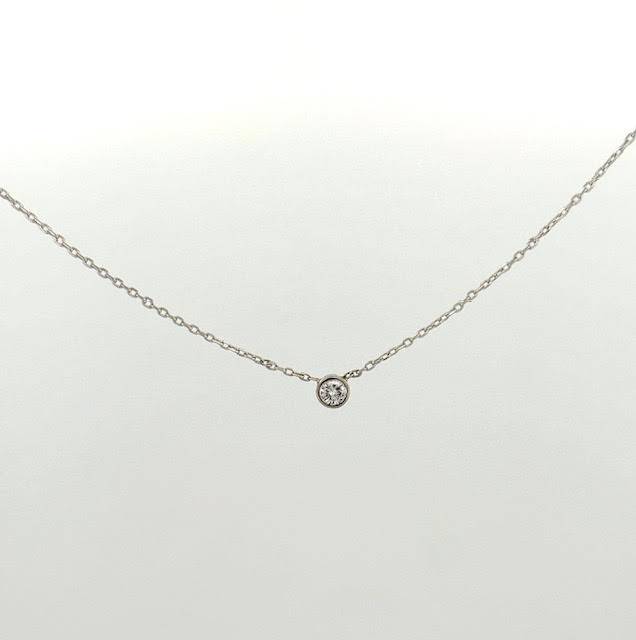 Or blanc & diamant – Bijou en dépôt-vente chez Or Ligne, La Teste-de-Buch