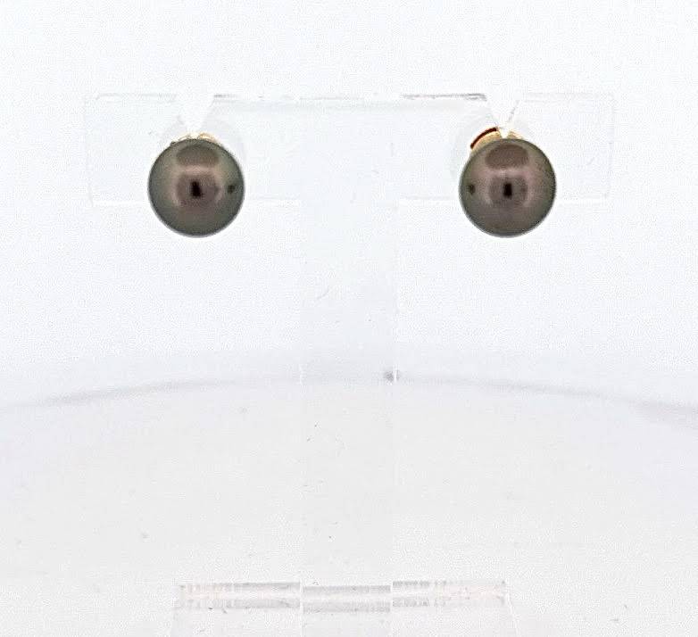 Boucles d’oreilles perles de Tahiti en or – Dépôt-vente Bijouterie Or Ligne à La Teste-de-Buch